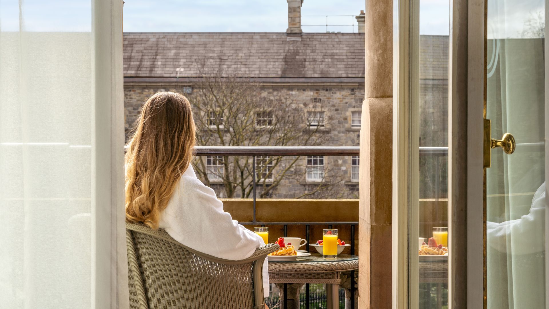 The College Suite Balcony