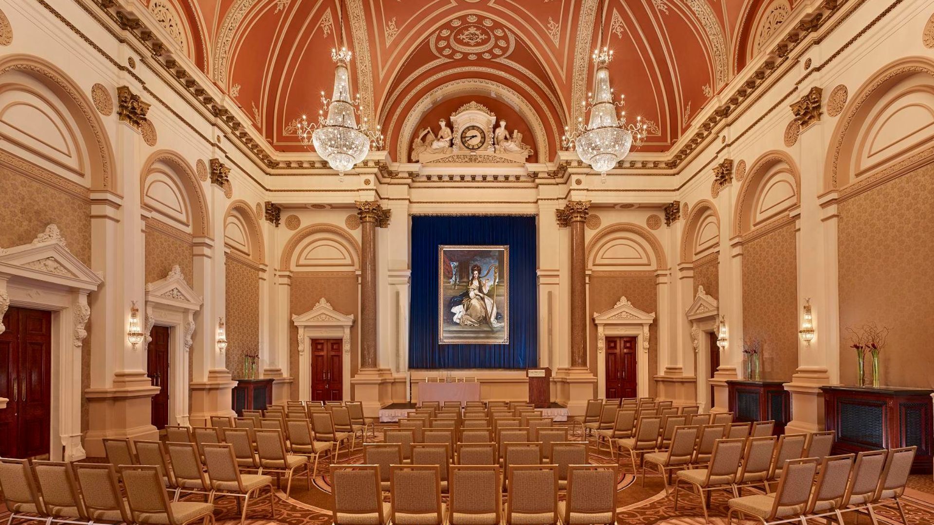 Classroom Set Up in The Banking Hall