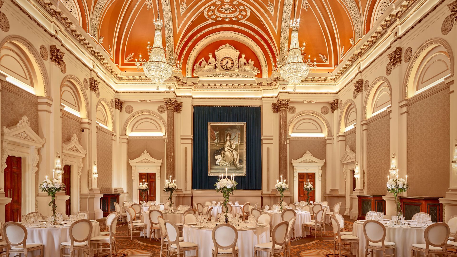 The Banking Hall Banquet Set Up