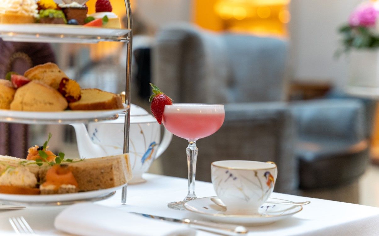 Afternoon Tea in The Atrium Lounge The College Green Hotel Dublin