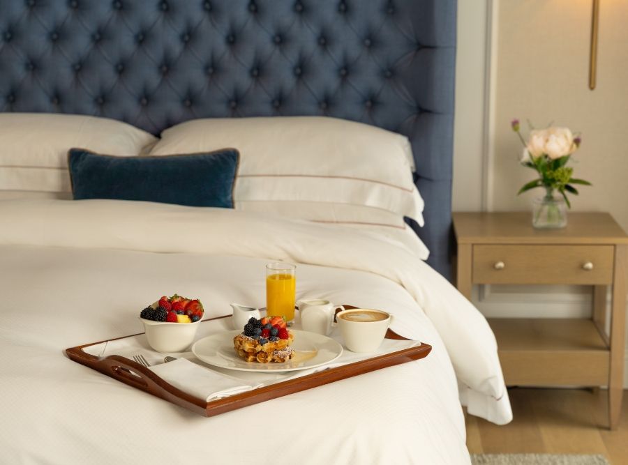 Breakfast in Bed at The College Green Hotel Dublin
